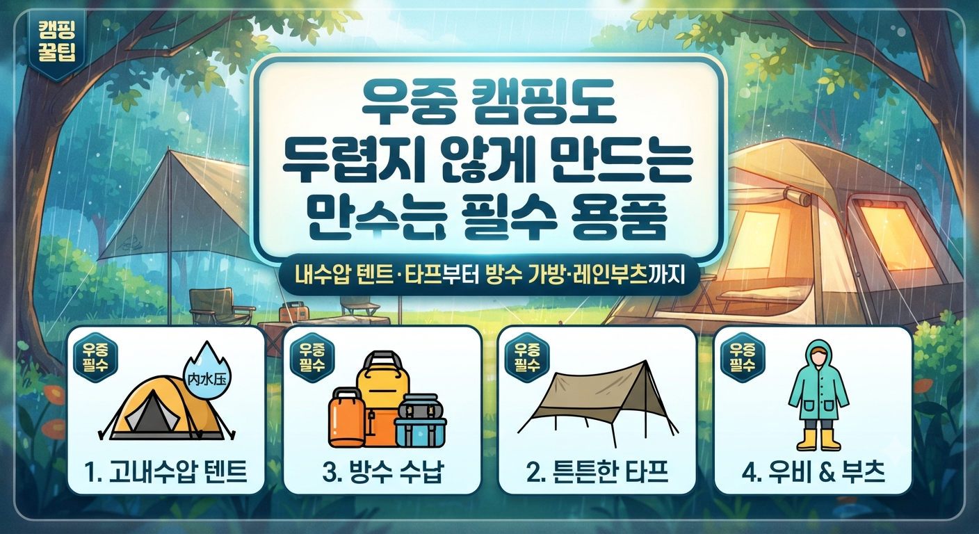 우중캠핑 썸네일